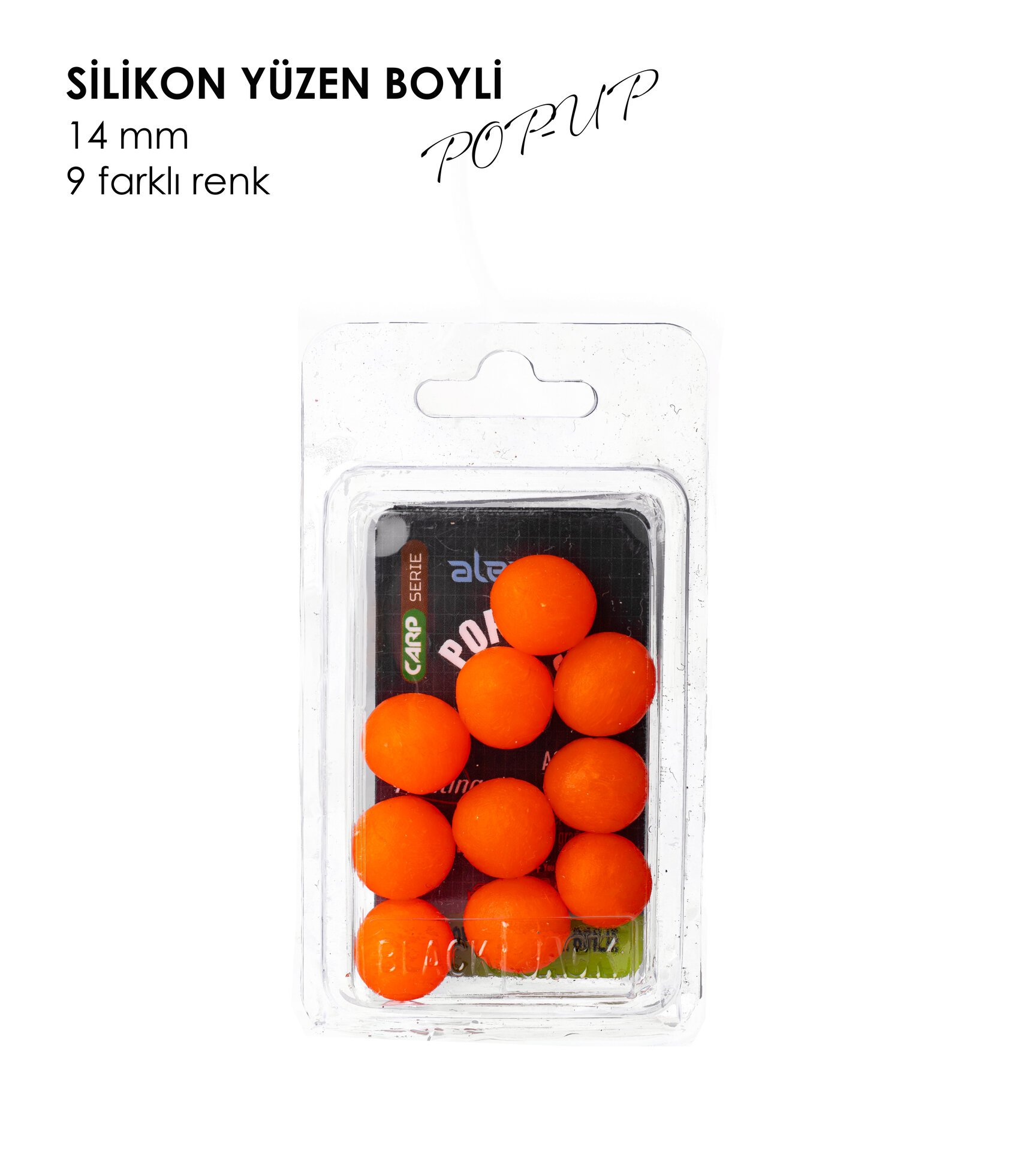 YÜZEN BOYLİ POP-UP TURUNCU 14MM 10P