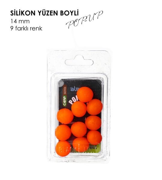 YÜZEN BOYLİ POP-UP TURUNCU 14MM 10P