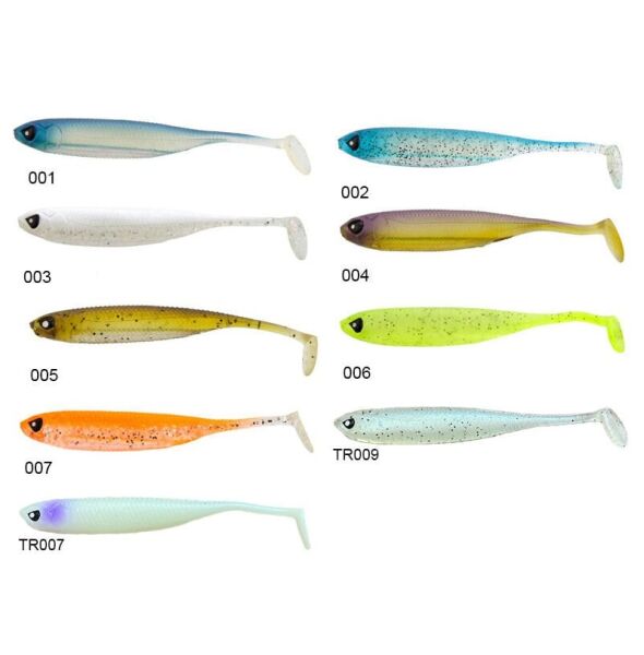 Lucky John Makora 3D Shad Tail 3'' (7.62 cm) 7P Silikon Yem 004