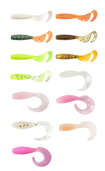 Lucky John Micro Grub 1'' (2.5 cm) Silikon Yem 15P 036