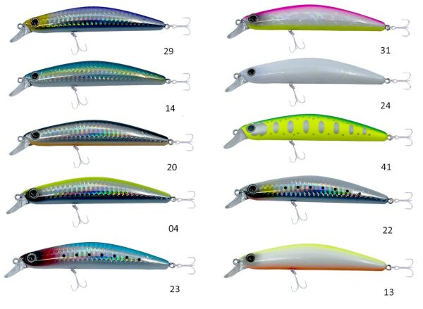 Kendo Killer's Minnow Hasen 100 F 14.1 gr Sahte Balık