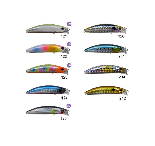 GAMIT MINNOW 75F 7,5CM 10,2G F-R  ARC 122