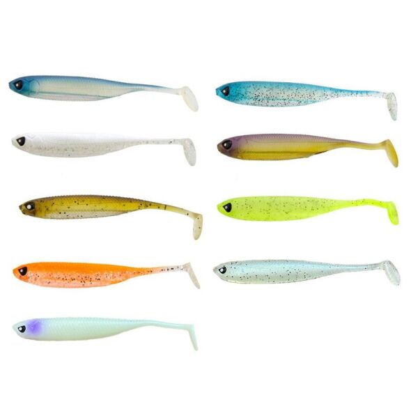 Lucky John Makora 3D Shad Tail 3'' (7.62 cm) 7P Silikon Yem TR009