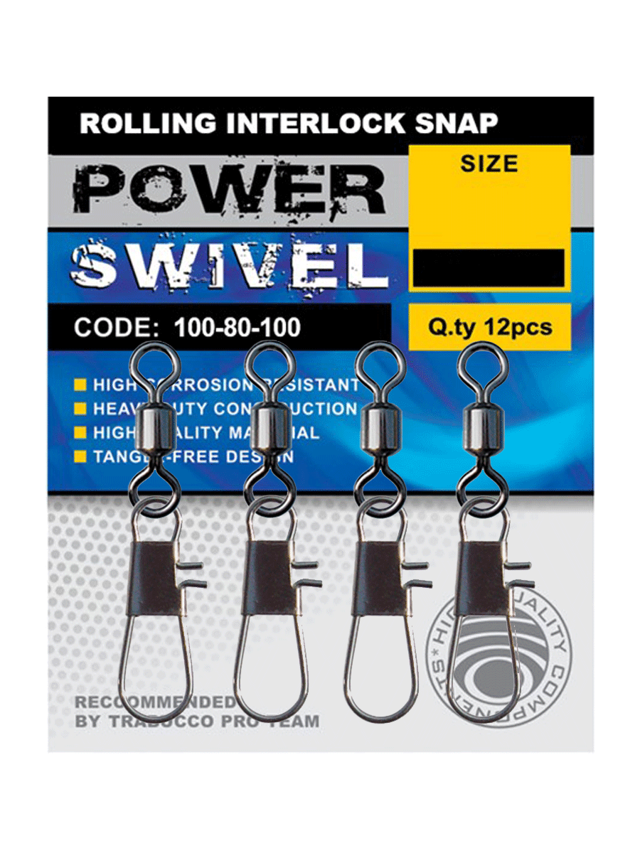 Trabucco Rolling İnterlock Snap Klipsli Fırdöndü