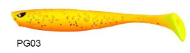 Lucky John Basara 3D Soft Swim 5'' (12.7 cm) 4P Silikon Yem PG03