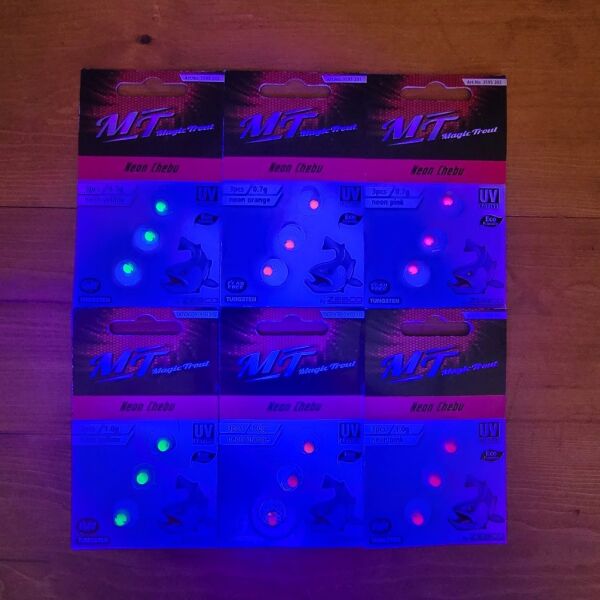 Magic Trout Cheburashka Neon 1g 3adet LRF JigHead Mafsali