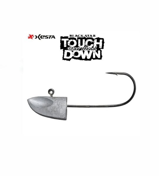 XESTA STAR HEAD TOUCH DOWN JIGHEAD #2/0 4P 5.0G