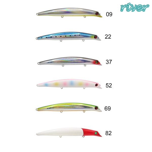 River Bass Professor 135F 13.5cm 22Gr 0.2-0.7mt 09