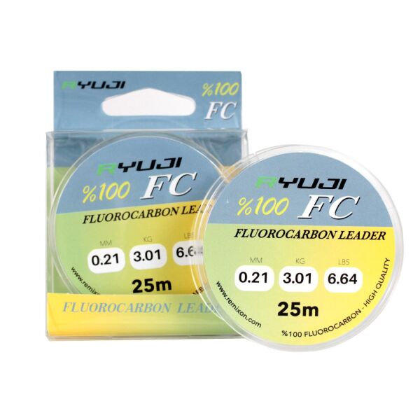 RYUJI FLUORO CARBON LEADER 25M MİSİNA