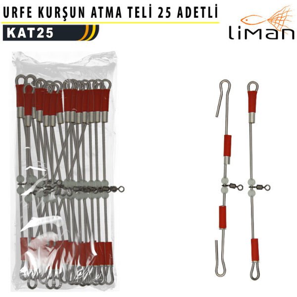 Liman Urfe Kurşun Atma Teli 25 Adetli