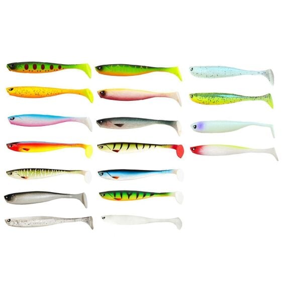 Lucky John Basara 3D Soft Swim 3.5'' (8.89 cm) 6P Silikon Yem PG11