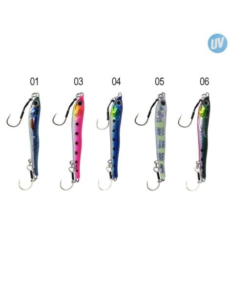 Captain 3627 Slide Jigger 40gr Light Jig Suni Yem