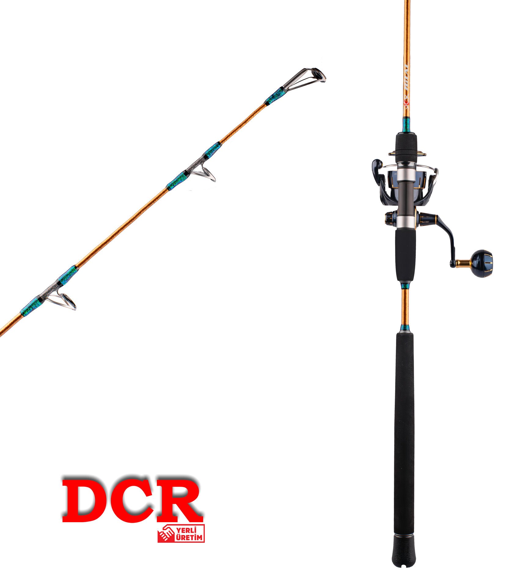 DCR HİLAL JIG VE CANLI YEM KAMIŞI 185 CM 100-300