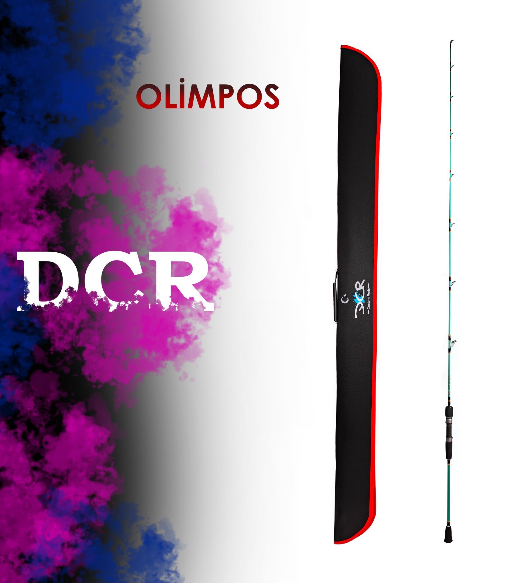 DCR OLİMPOS SLOW JIGGING KAMIŞI 198 CM 60-120 TEK PARÇA