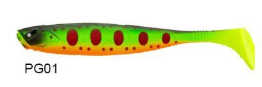 Lucky John Basara 3D Soft Swim 2.5'' (6.35 cm) 8P Silikon Yem PG01