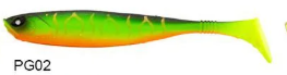 Lucky John Basara 3D Soft Swim 2.5'' (6.35 cm) 8P Silikon Yem PG02