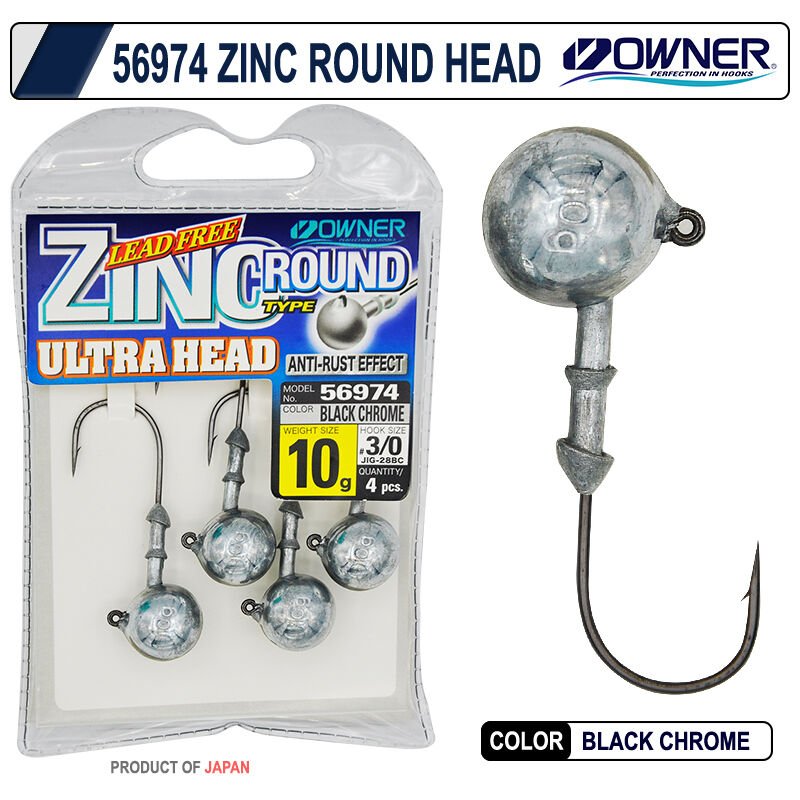 Owner 56974 Zinc Round Head