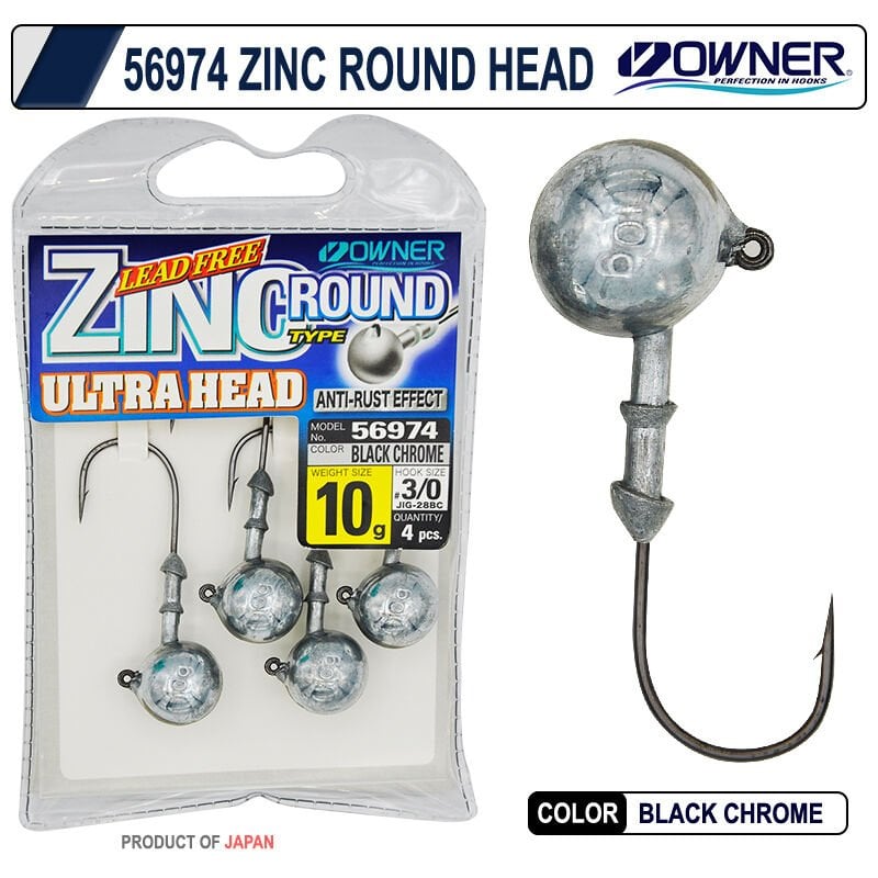 Owner 56974 Zinc Round Head