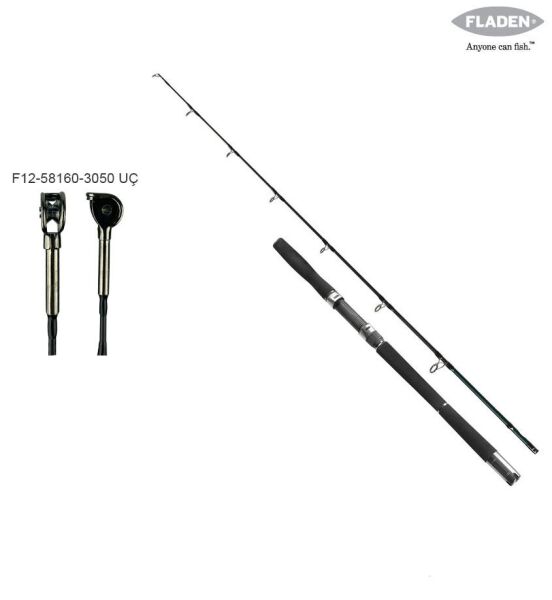 Fladen Maxximus Total Flexx 160 cm 2 Parça Bot Kamışı