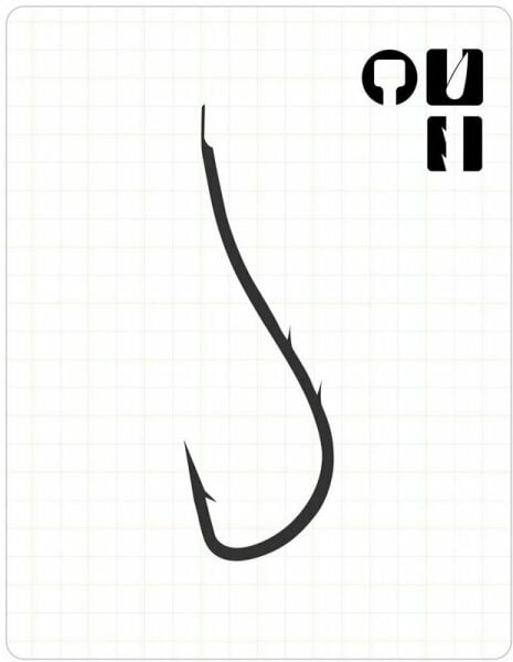 2901 RYUSEN TWO SLICED #8 BLACK NİKEL 16P