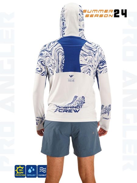 Fujin Pro Angler S24 Buff&Hoodie Izohips Navy