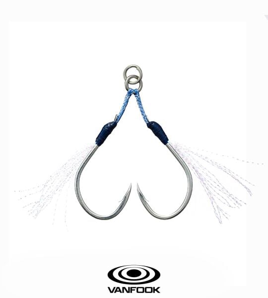 VANFOOK JGS-44 JIGEN GLITTER SHORT ASIS 2P #3/0