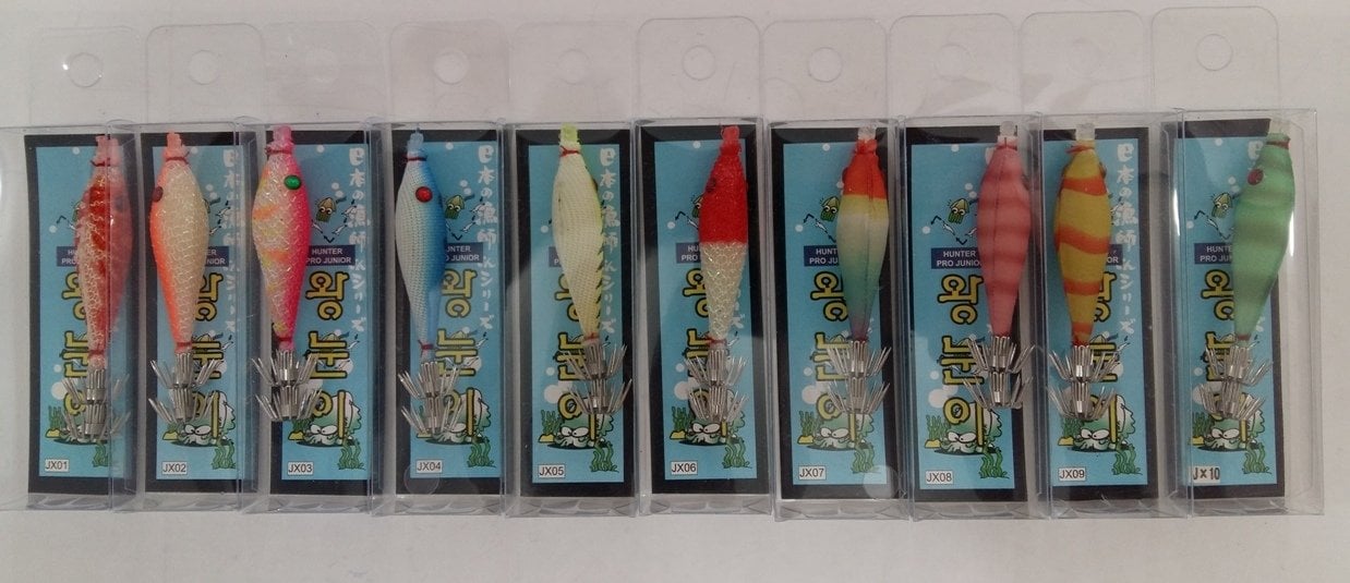SILVERSTAR HUNTER PRO JUNIOR JX SİLİKON KALAMAR ZOKASI 7 CM 7CM - RENK JX-02