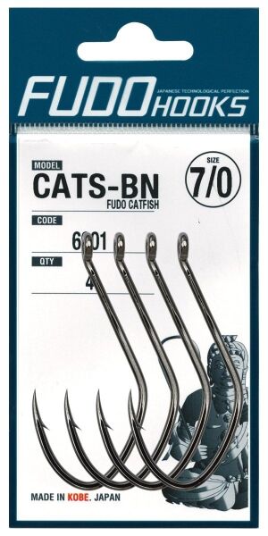 Fudo 6901 Catfish Black Nikel 4/0