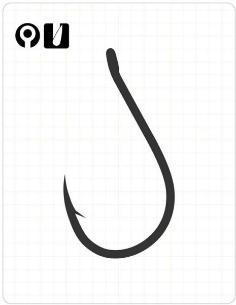 Fudo 1101 Chinu Black Nikel İğne 3/0