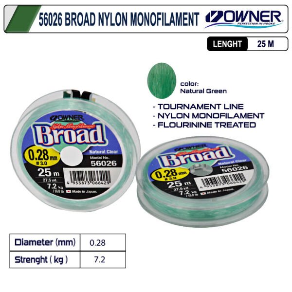 Owner 56026 mm Broad 25m Misina