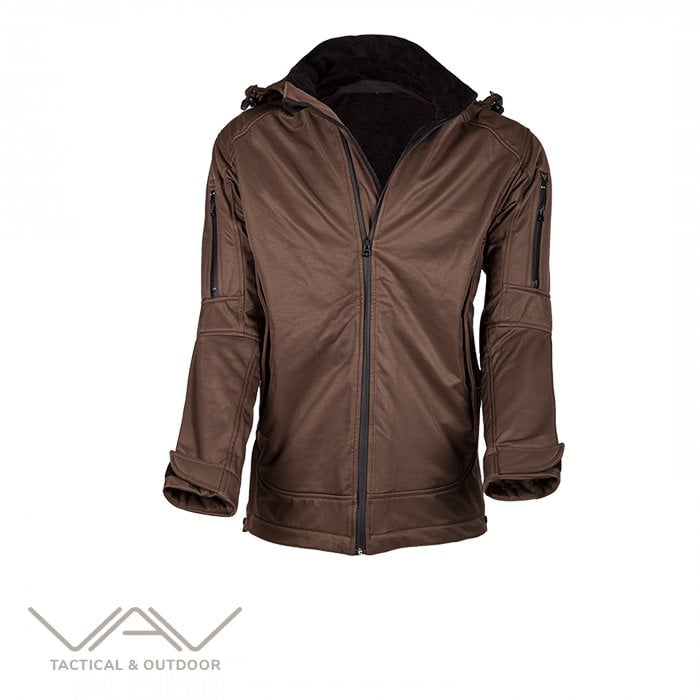 VAV Shell HT-01 Softshell Mont Kahverengi