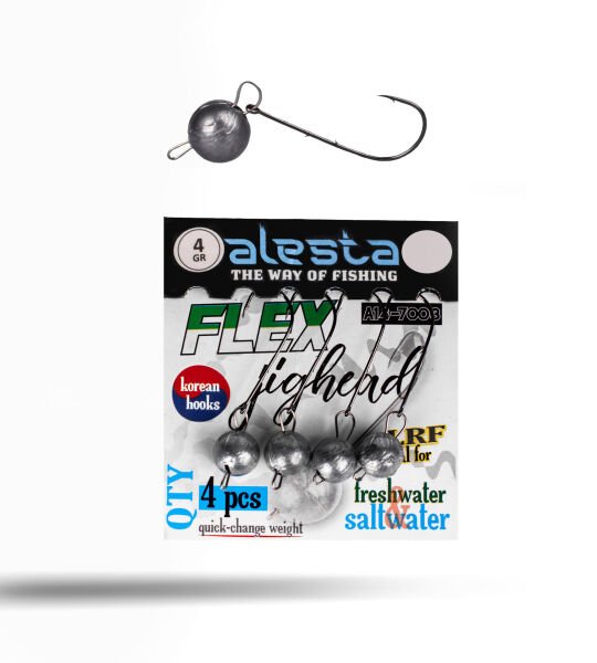 FLEX JIGHEAD HAM 4P 4G