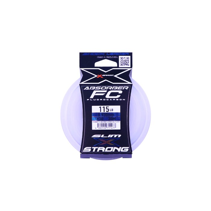 YGK X021 ABSORBER SLIM&STRONG FC 30M 10.89KG 0.373