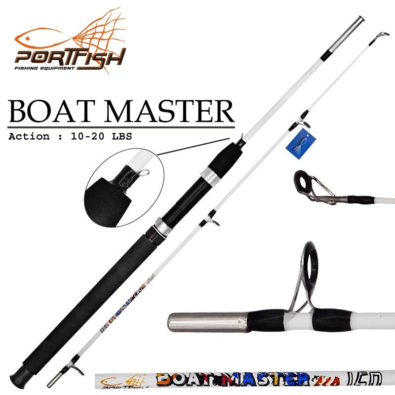 Portfish Boat Master Eco Tekne Kamışı 180 cm  10 -20 Lbs  - Beyaz