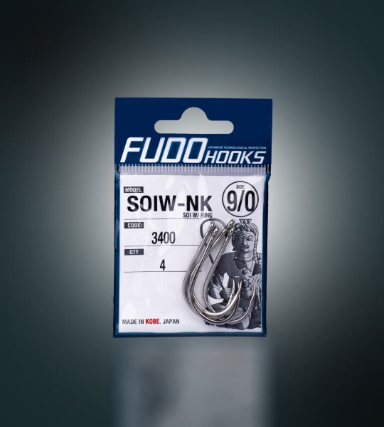 3400 SOI W/RING #9/0 NIKEL 4P