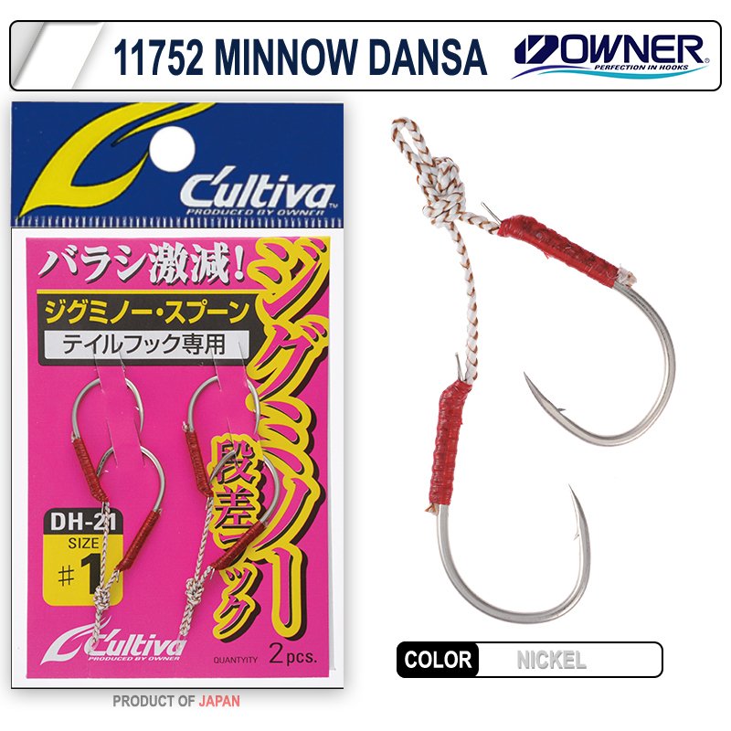 Cultiva 11752 Jig Minnow Dansa Assist İğne