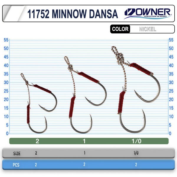 Cultiva 11752 Jig Minnow Dansa Assist İğne
