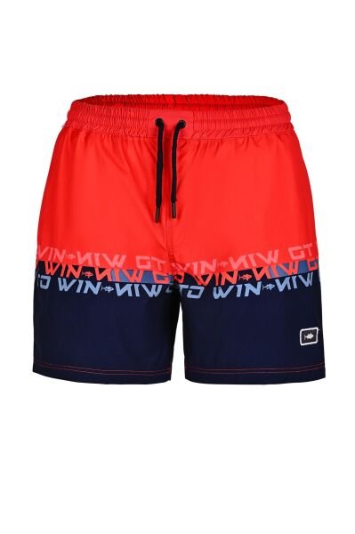 Fujin Pro Angler Short Mayo Scarlet Dark Navy