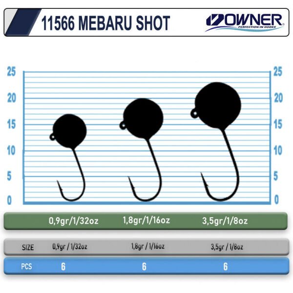 Cultiva 11566 Mebaru Shot  Lrf Jighead