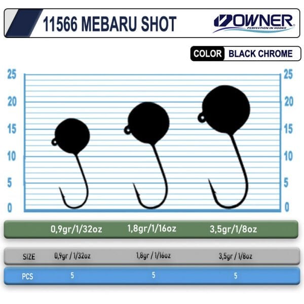 Cultiva 11566 Mebaru Shot  Lrf Jighead