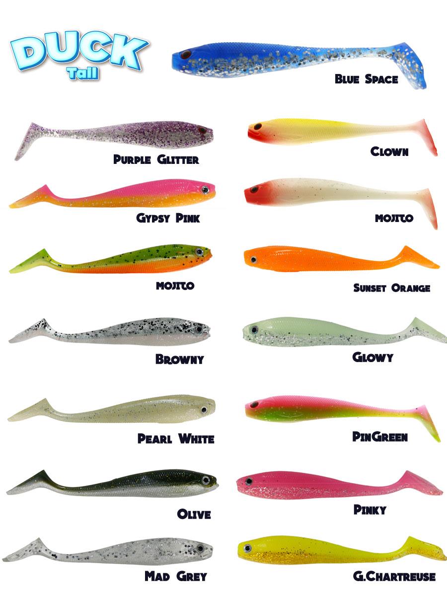 Fujin Duck Tail 9cm Silikon Balık