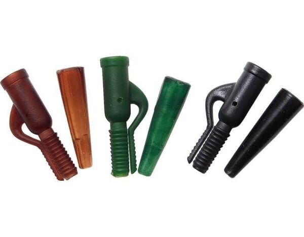 Fladen Safety Kurşun Klipsi 5P Kahve