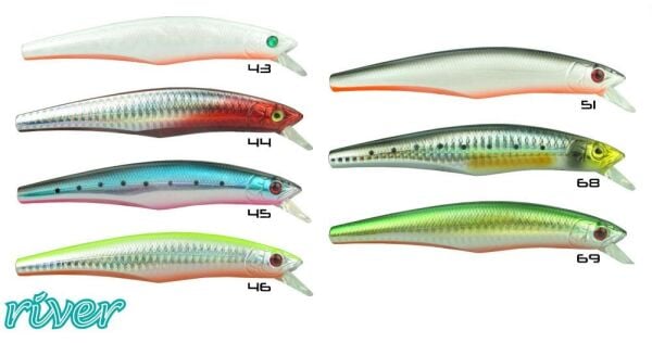 River Let's Go 125F 12.5cm 21Gr 0.3-1mt 45