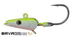 Savage gear Sandeel Jig Head 16g 3/0 - 3pcs Lemon Back Sahte Balık