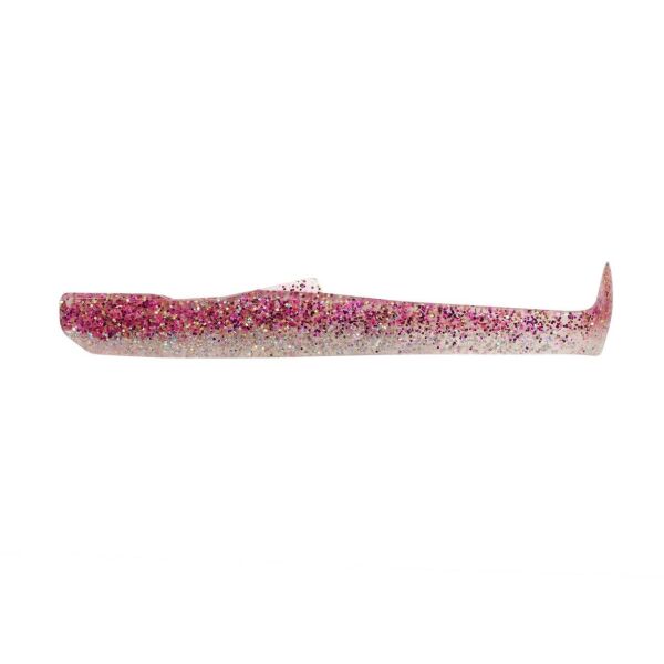 Fiiish Mud Digger MD1144 3X Gövde Purple Glitter Silikon Yem