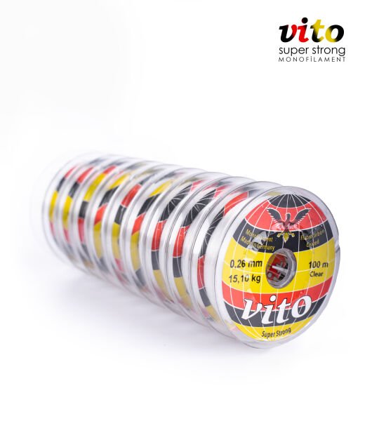 VİTO 0,26 100M YEKPARE MİSİNA ŞEFFAF