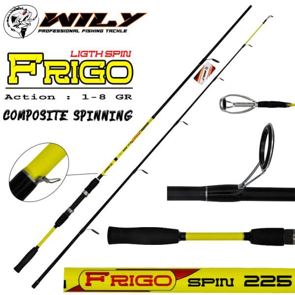 Wily Frigo Light Spin Kamış 1-8 gr