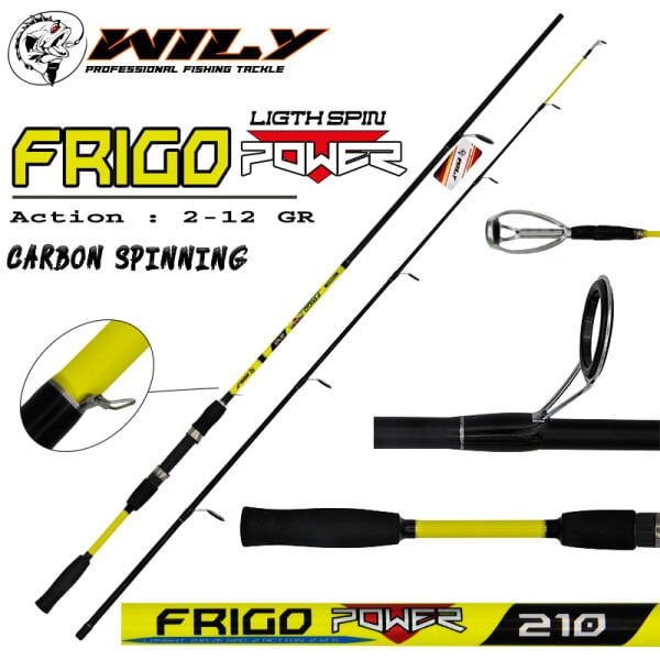 Wily Frigo Power Light Spin Kamış 2-12 gr