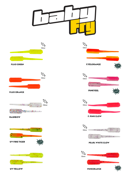 Fujin Baby FRY 2,7cm LRF Silikon Yem