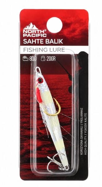 NORTH JİG 8 CM 20 GR ZEBRA GLOW